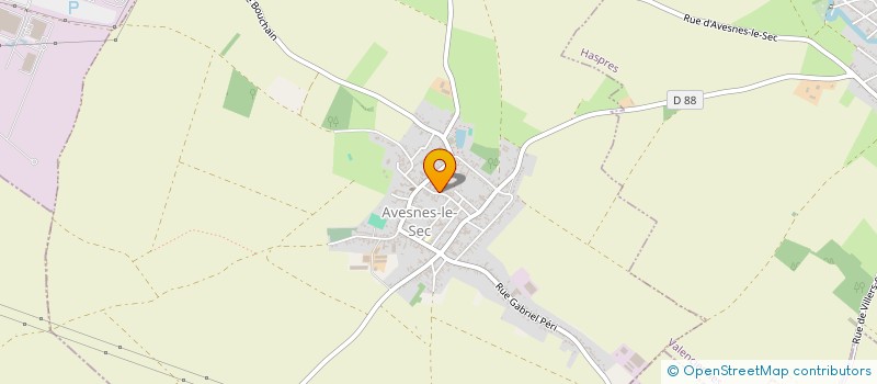 localisation de l'entreprise MADAME ISABELLE DESSE à AVESNES-LE-SEC