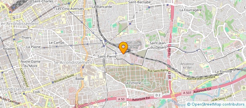 localisation de l'entreprise MADAME ISABELLE DESSENA à MARSEILLE