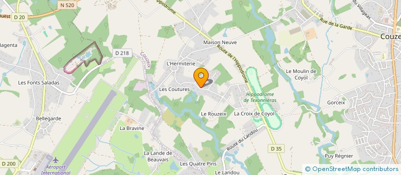 localisation de l'entreprise MADAME ISABELLE DEUX  COUZEIX