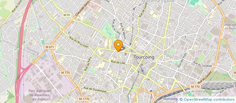 localisation de l'entreprise MADAME ISABELLE DEUXVILLE  MOUVAUX