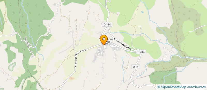 localisation de l'entreprise MADAME ISABELLE DEVAL  VACHERES