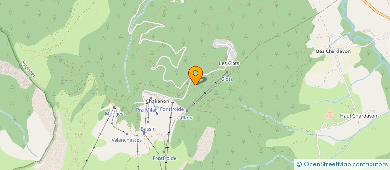 localisation de l'entreprise MADAME ISABELLE DEVICTOR  MONTCLAR