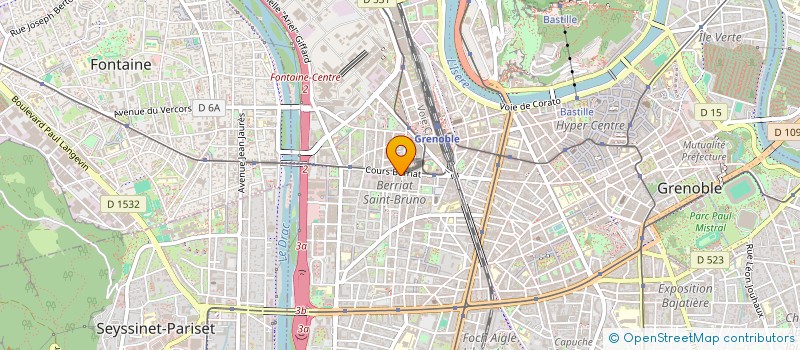 localisation de l'entreprise MADAME ISABELLE DEVIGNE à GRENOBLE