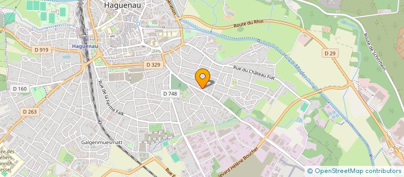 localisation de l'entreprise MADAME ISABELLE DEVIGNY à HAGUENAU
