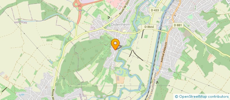 localisation de l'entreprise MADAME ISABELLE DEVOILLE  BRUNSTATT-DIDENHEIM