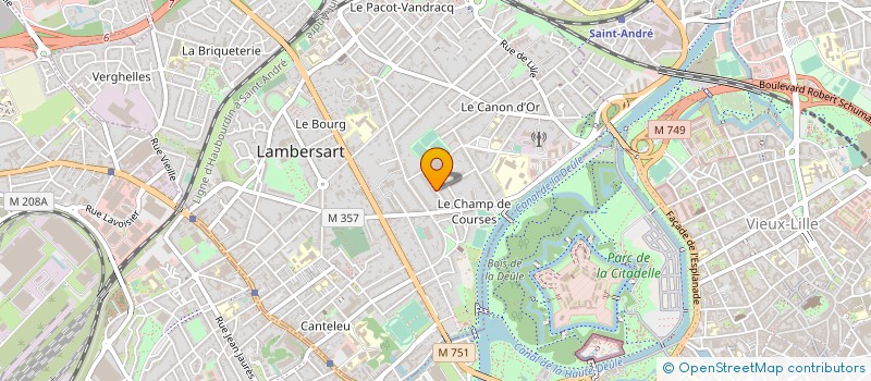 localisation de l'entreprise MADAME ISABELLE DEVOS à LAMBERSART