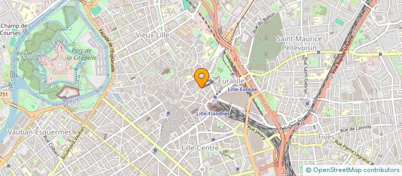 localisation de l'entreprise MADAME ISABELLE DHAINE à LILLE