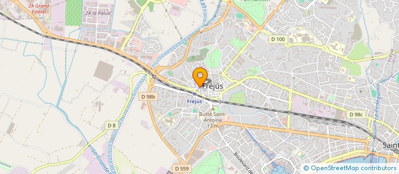 localisation de l'entreprise MADAME ISABELLE DHAISNE à FREJUS