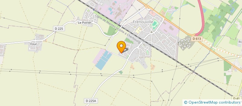 localisation de l'entreprise MADAME ISABELLE DHEROUVILLE à FRENOUVILLE