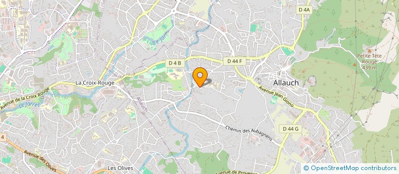 localisation de l'entreprise MADAME ISABELLE DHUIN  ALLAUCH