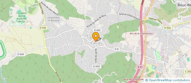 localisation de l'entreprise MADAME ISABELLE DI SETTEMBRINI  SAINT-MARTIN-DE-CASTILLON