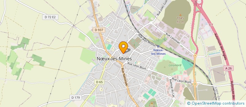 localisation de l'entreprise MADAME ISABELLE DIMPRE  NUX-LES-MINES