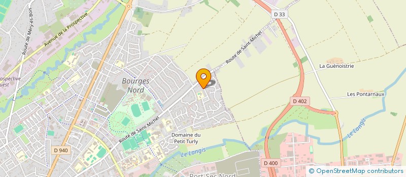 localisation de l'entreprise MADAME ISABELLE DOISNE  BOURGES