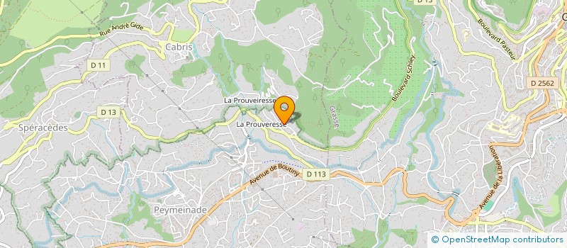 localisation de l'entreprise MADAME ISABELLE DOMERGUE  PEYMEINADE