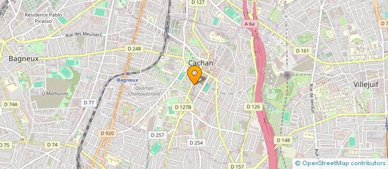 localisation de l'entreprise MADAME ISABELLE DONATINI  CHATENAY-MALABRY