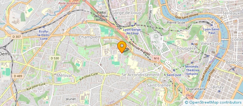 localisation de l'entreprise MADAME ISABELLE DORA GOSPODINOV à LYON