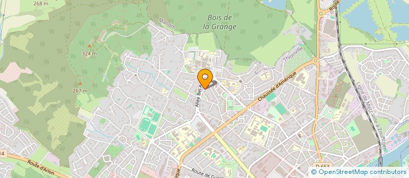 localisation de l'entreprise MADAME ISABELLE DOSSMANN à THIONVILLE