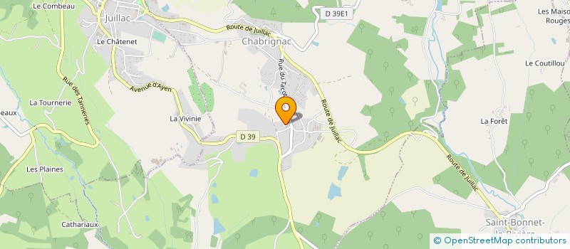 localisation de l'entreprise MADAME ISABELLE DOUSSAUD  CONCEZE