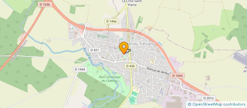 localisation de l'entreprise MADAME ISABELLE DROUET  FONTENAY-TRESIGNY