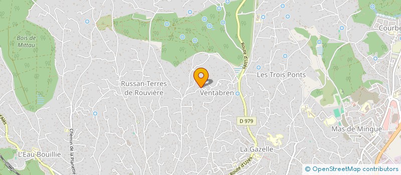 localisation de l'entreprise MADAME ISABELLE DROUILLET  NIMES