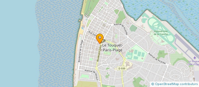 localisation de l'entreprise MADAME ISABELLE DRUBAIX à LE TOUQUET-PARIS-PLAGE