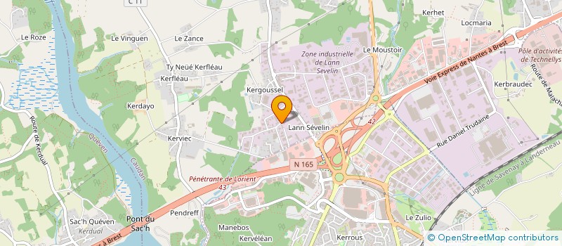 localisation de l'entreprise MADAME ISABELLE DUBAND  CAUDAN