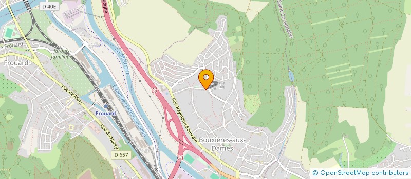 localisation de l'entreprise MADAME ISABELLE DUBOIS  BOUXIERES-AUX-DAMES