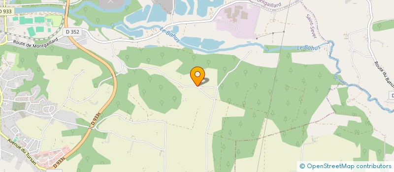 localisation de l'entreprise MADAME ISABELLE DUBROCA  SAINT-SEVER