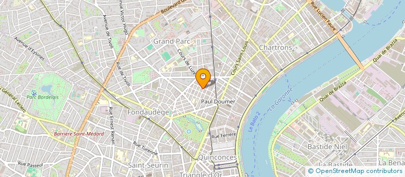 localisation de l'entreprise MADAME ISABELLE DUCASSOU  BORDEAUX