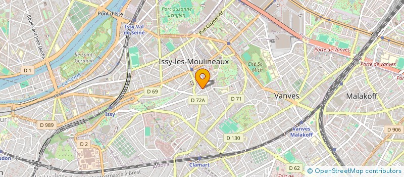 localisation de l'entreprise MADAME ISABELLE DUCHESNE à BOULOGNE-BILLANCOURT