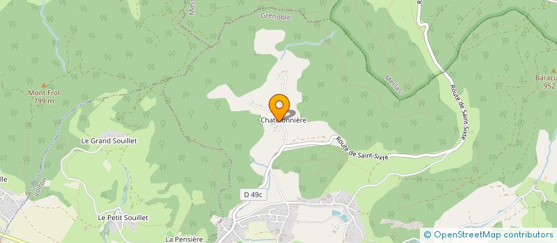 localisation de l'entreprise MADAME ISABELLE DUEZ  SAINT-NICOLAS-DE-MACHERIN