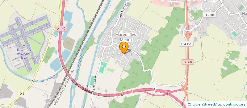 localisation de l'entreprise MADAME ISABELLE DUFRENE à MAREUIL-LES-MEAUX
