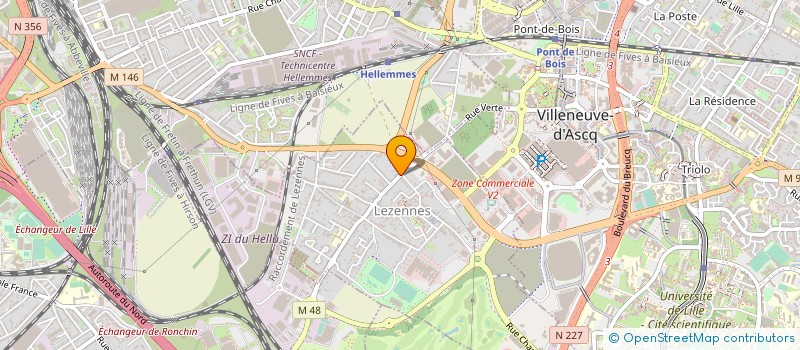localisation de l'entreprise MADAME ISABELLE DULIN à LILLE