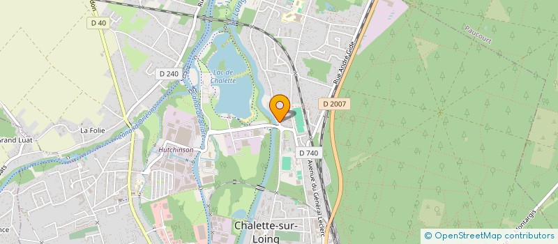 localisation de l'entreprise MADAME ISABELLE DUMENIL à CHALETTE-SUR-LOING