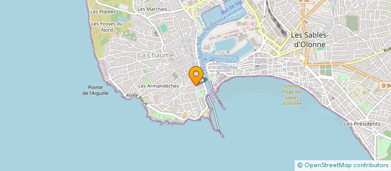 localisation de l'entreprise MADAME ISABELLE DUMERAT à LES SABLES-D'OLONNE