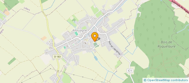 localisation de l'entreprise MADAME ISABELLE DUMONT  ALLOUAGNE