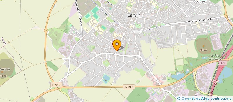 localisation de l'entreprise MADAME ISABELLE DUMOULIN à CARVIN