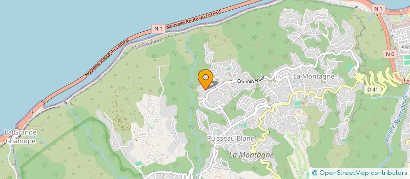 localisation de l'entreprise MADAME ISABELLE DUPAQUIER  SAINT-DENIS