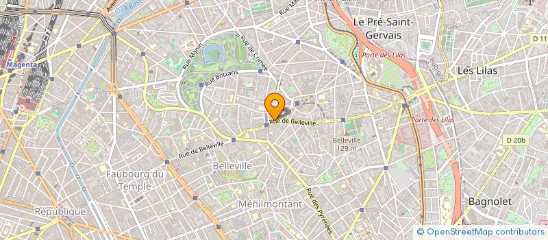 localisation de l'entreprise MADAME ISABELLE DUPERRAY  PARIS