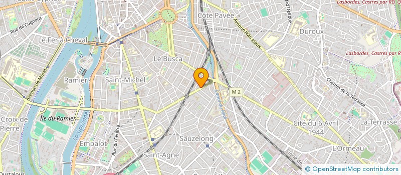 localisation de l'entreprise MADAME ISABELLE DUPIN à TOULOUSE