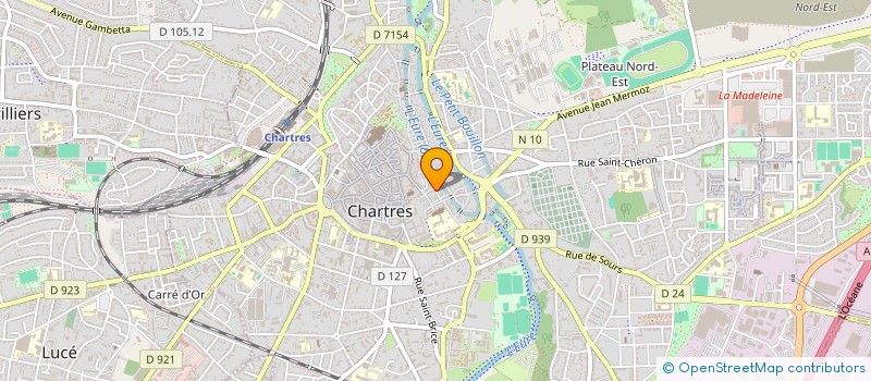 localisation de l'entreprise MADAME ISABELLE DUPIRE à CHARTRES