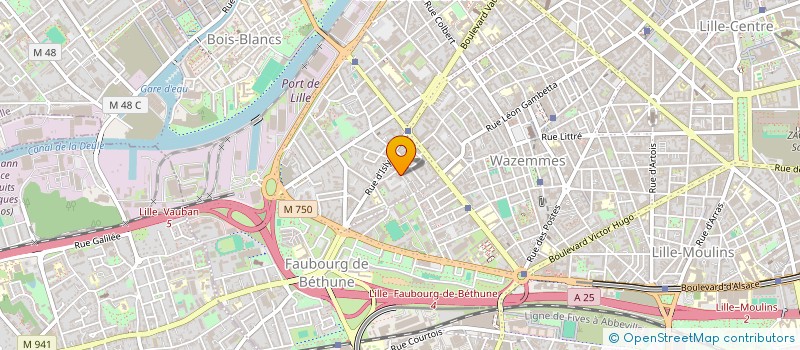 localisation de l'entreprise MADAME ISABELLE DUPLESSY à LILLE