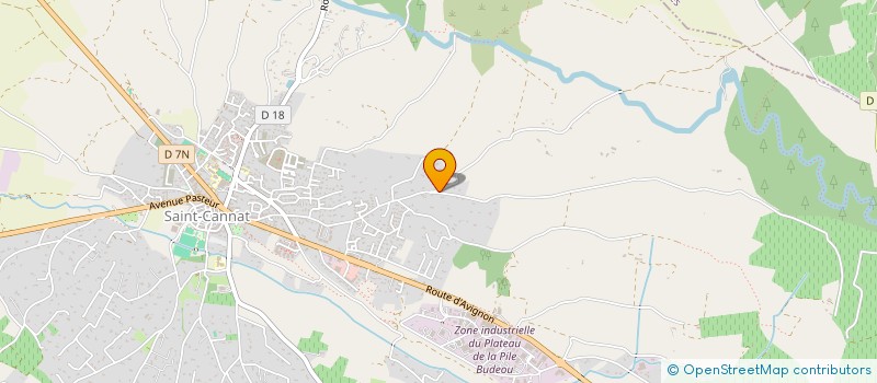 localisation de l'entreprise MADAME ISABELLE DUPONT  AVIGNON