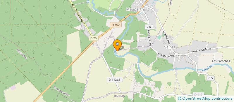 localisation de l'entreprise MADAME ISABELLE DUPONT  BEAUTHEIL-SAINTS