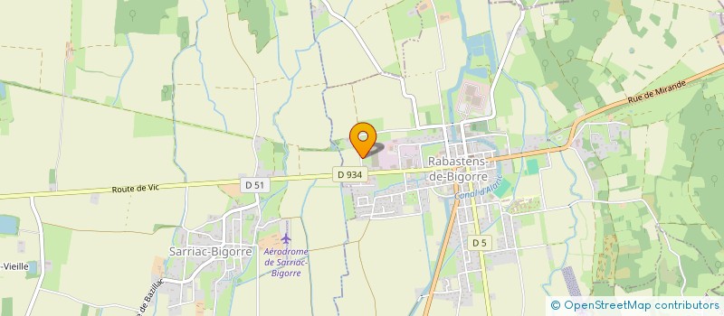 localisation de l'entreprise MADAME ISABELLE DUPOUY à RABASTENS-DE-BIGORRE