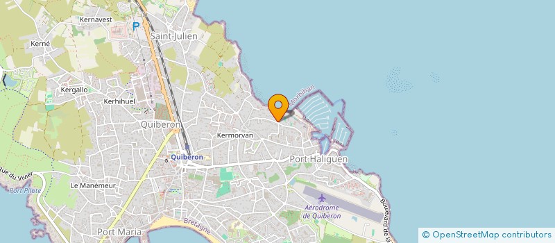 localisation de l'entreprise MADAME ISABELLE DURAND à QUIBERON