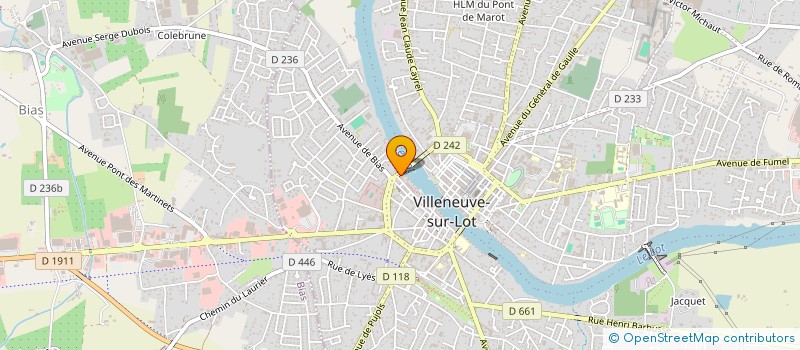 localisation de l'entreprise MADAME ISABELLE DURAND  VILLENEUVE-SUR-LOT