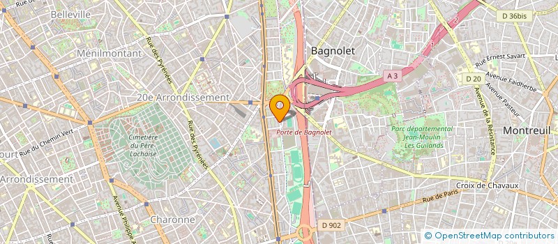 localisation de l'entreprise MADAME ISABELLE DUTAILLY  PARIS