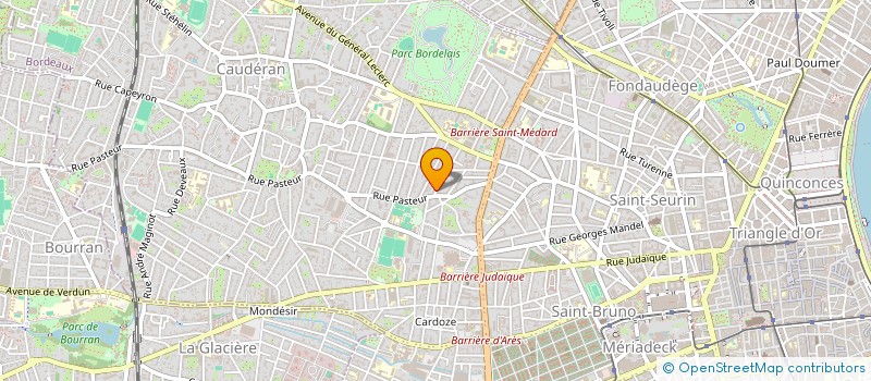 localisation de l'entreprise MADAME ISABELLE DUTERTRE à BORDEAUX
