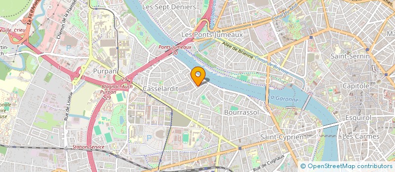 localisation de l'entreprise MADAME ISABELLE DUTERTRE à TOULOUSE